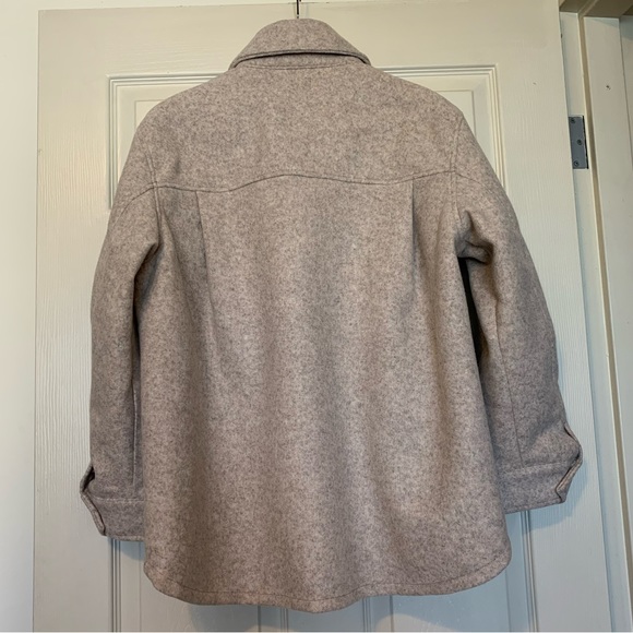 NWT H&M wool blend shirt jacket - Picture 4 of 7